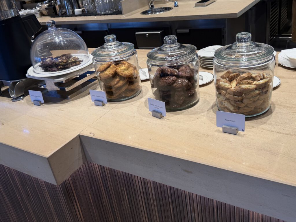 Buffet mit Speisen