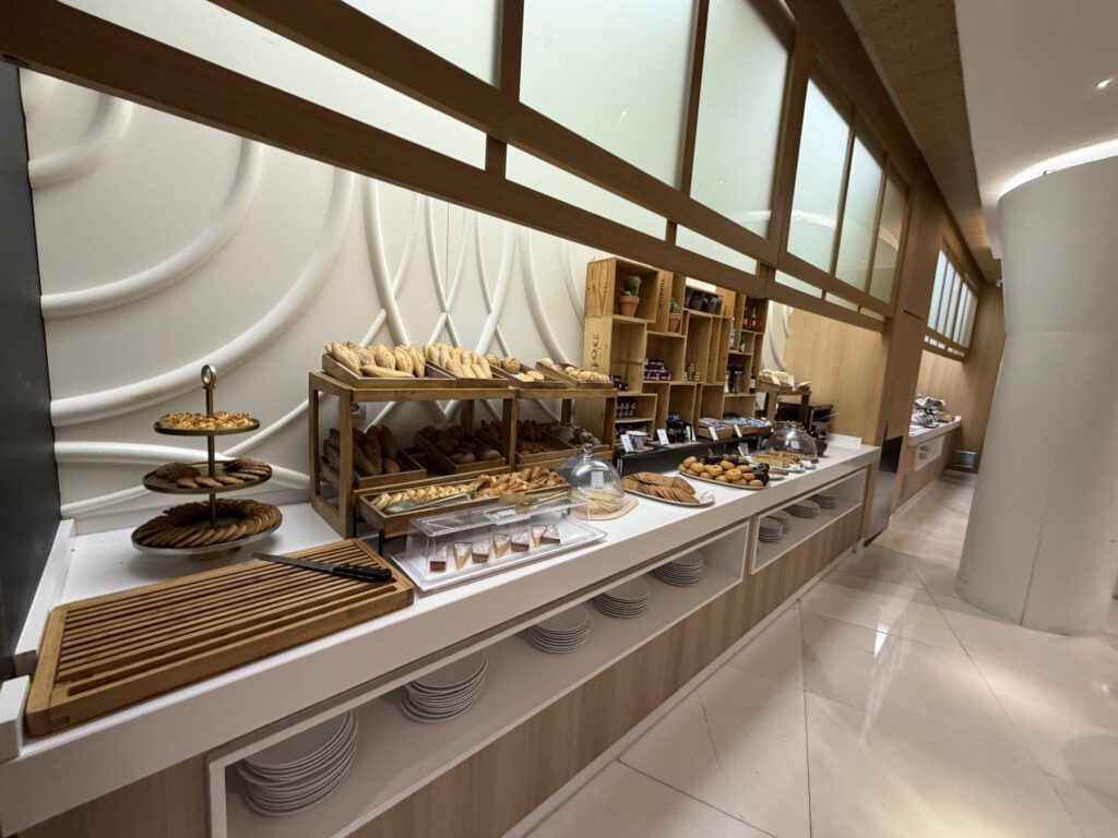 Buffet mit Speisen