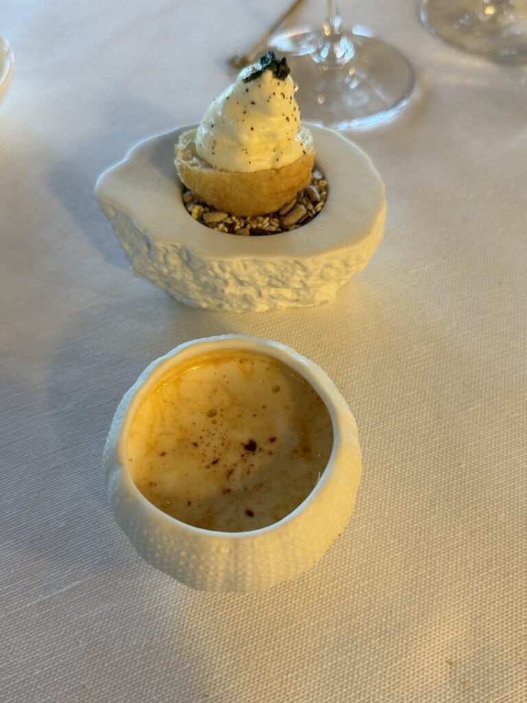 Dessert auf dem Teller