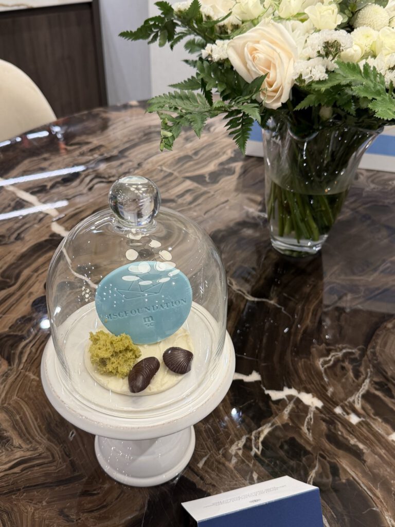 Dessert auf dem Teller