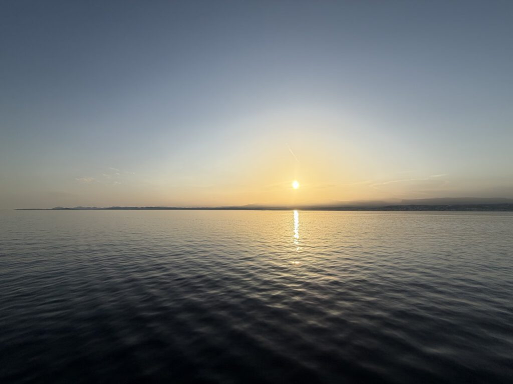 Blick über das Meer