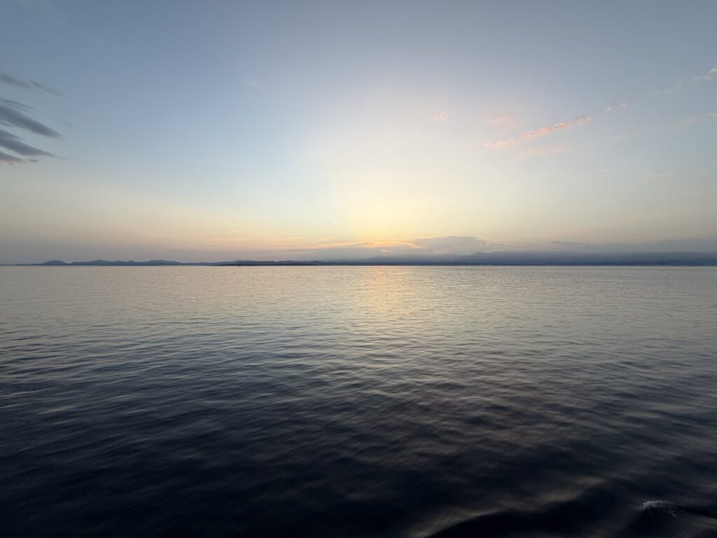 Blick über das Meer