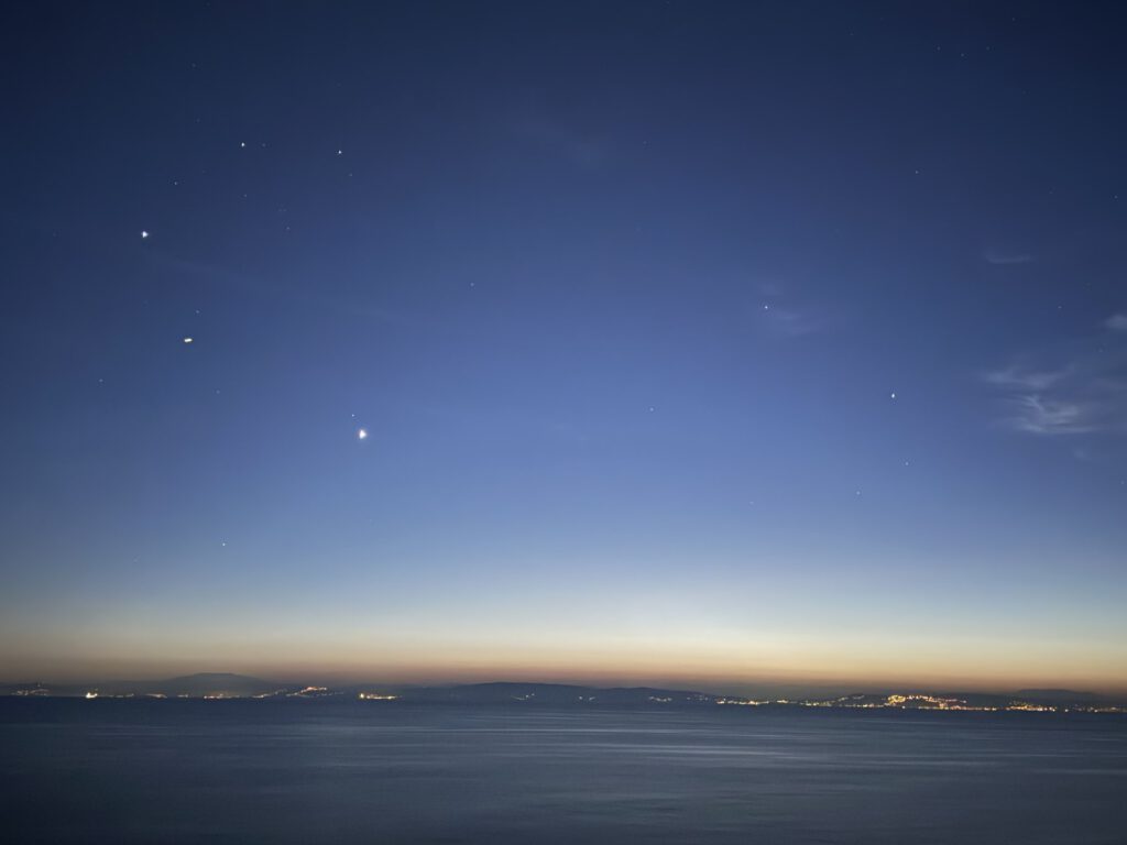 Blick über das Meer