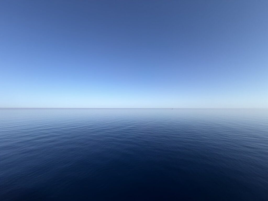 Blick über das Meer