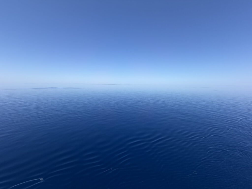Blick über das Meer