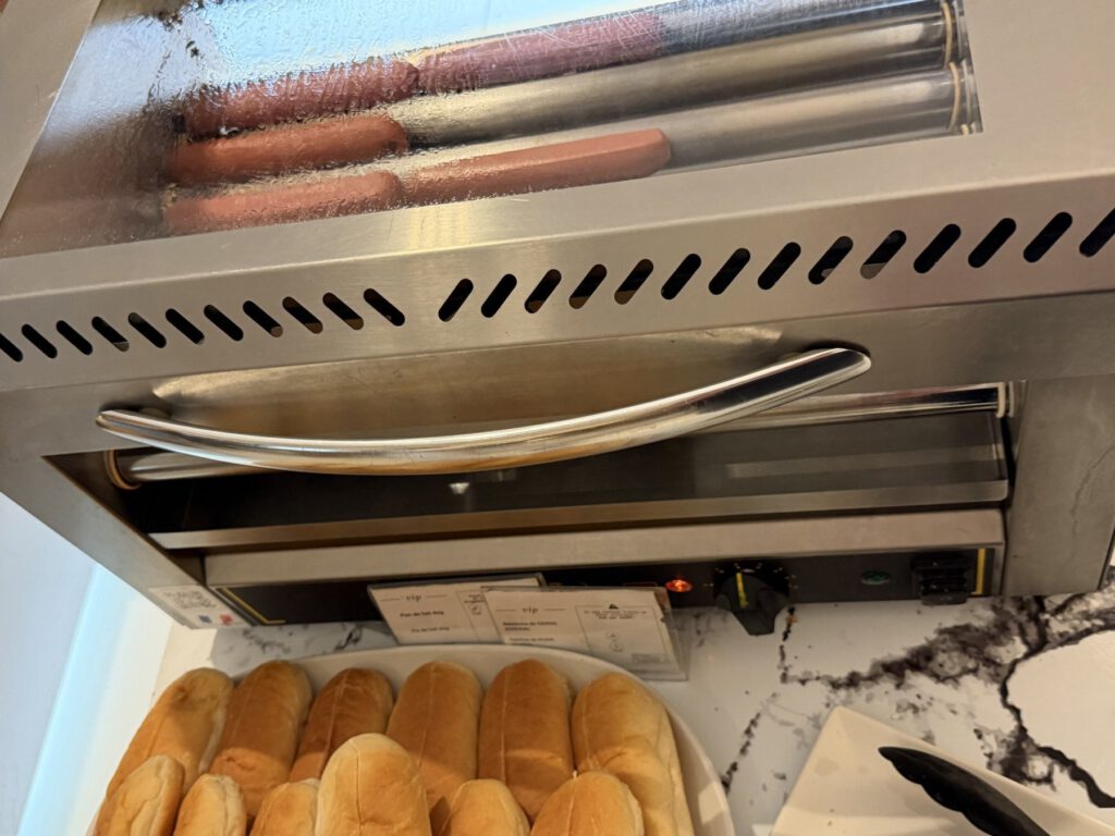 Buffet mit Speisen