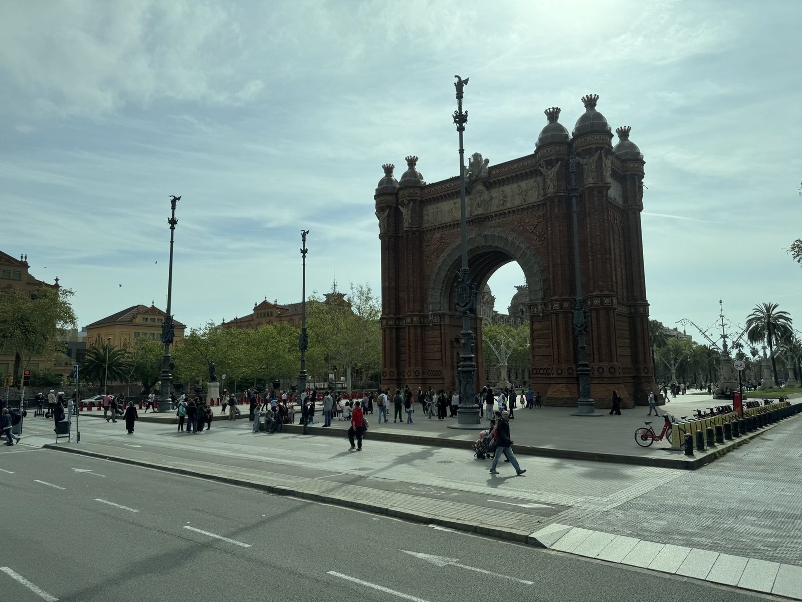 Arc de Triomph in Barcelona
