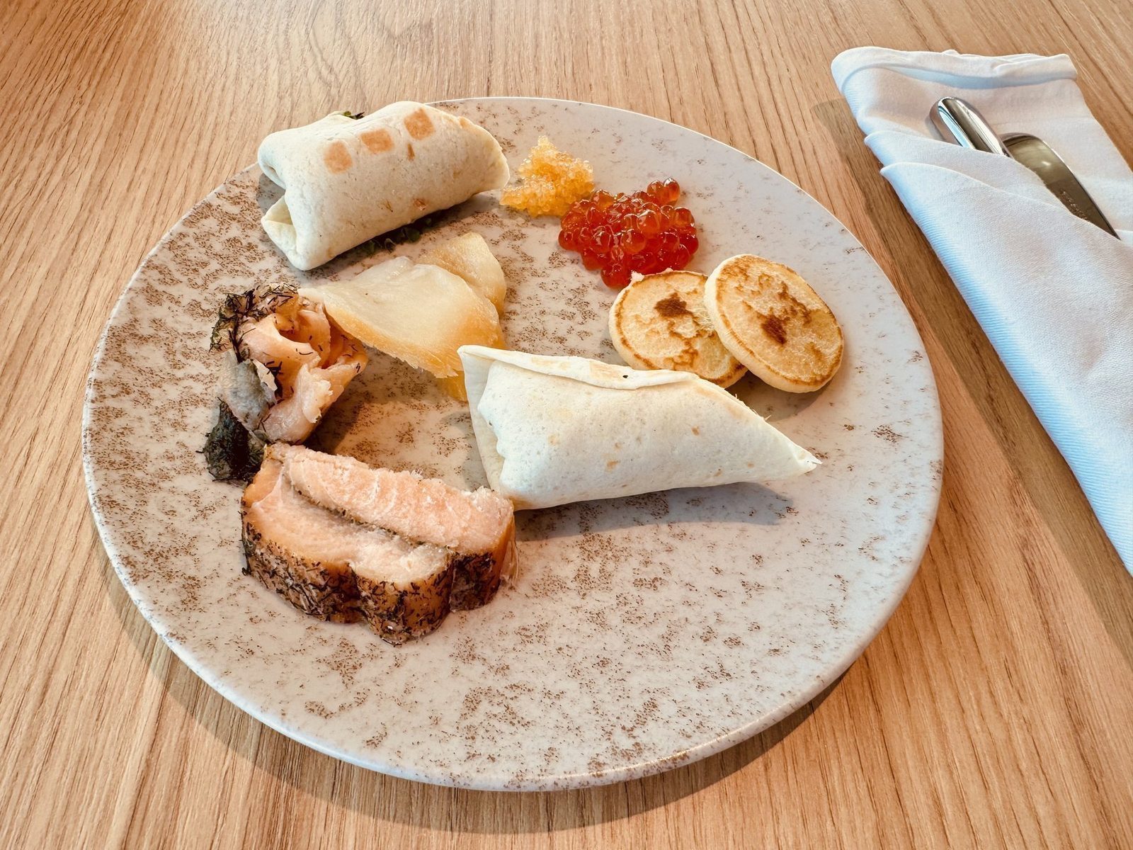Frühstück auf dem Tisch