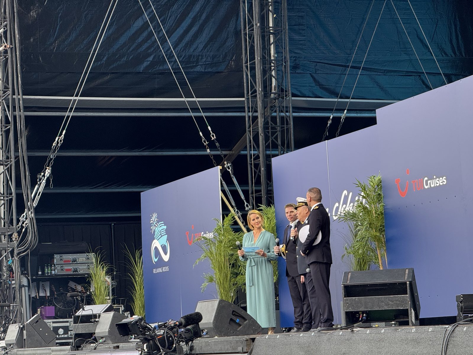 TUI Cruises Veranstaltung mit Rednerin
