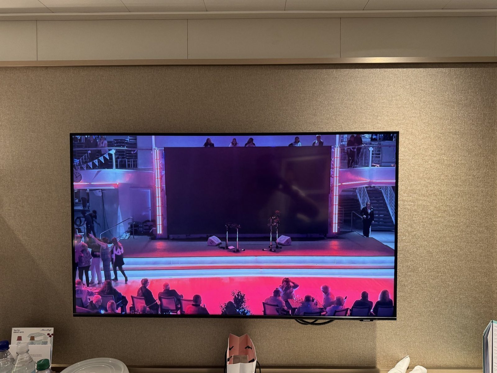 Konzert auf einem Kreuzfahrtschiff
