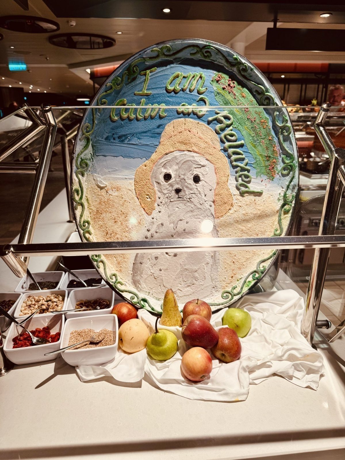 Buffet mit Speisen