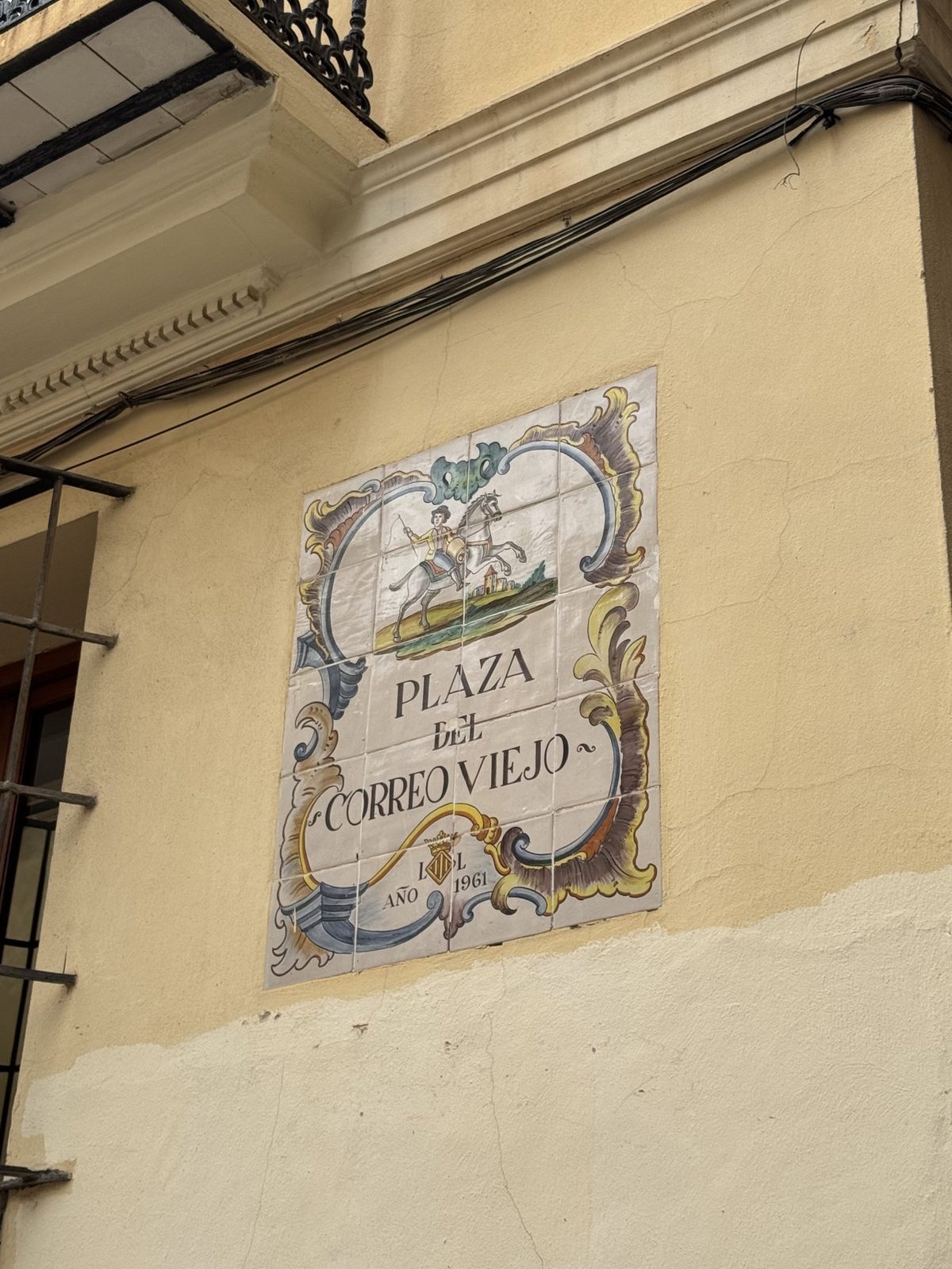 Plaza del Correo Viejo Tafel