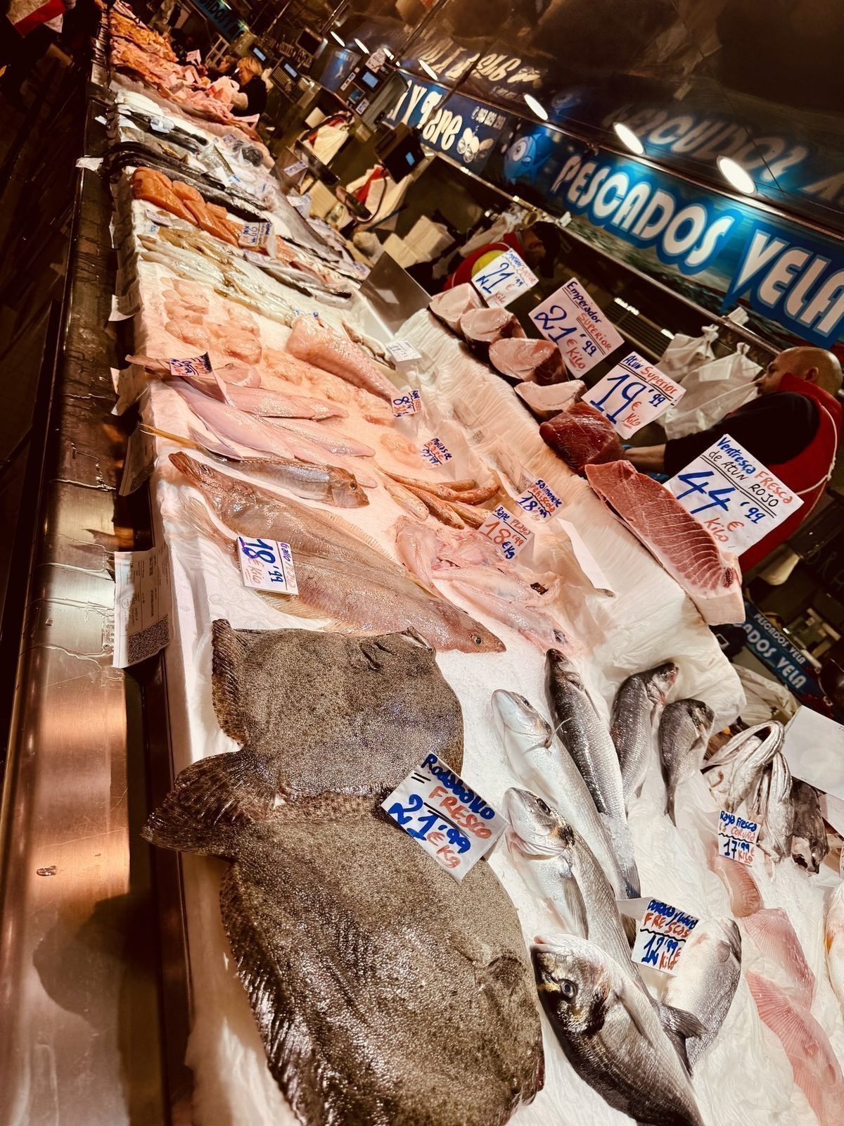 Frischer Fisch auf dem Markt