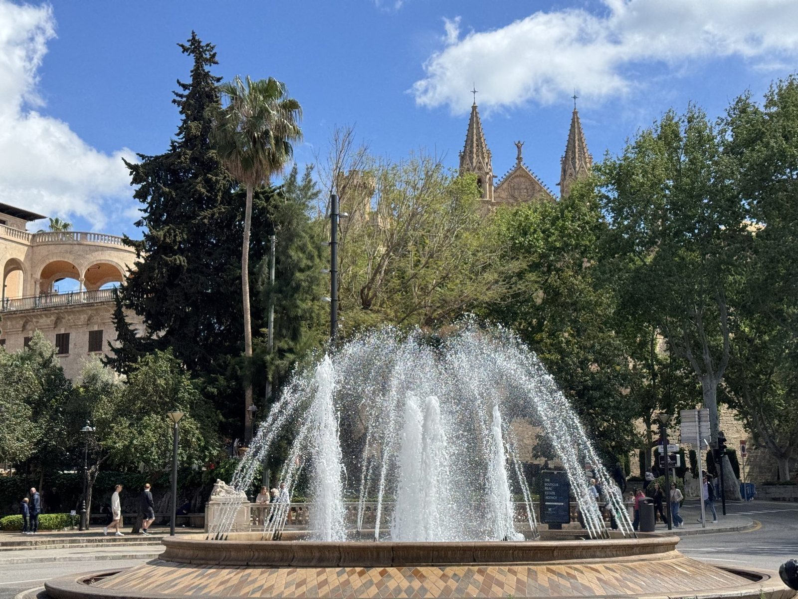 Blick auf Stadt und Kathedrale