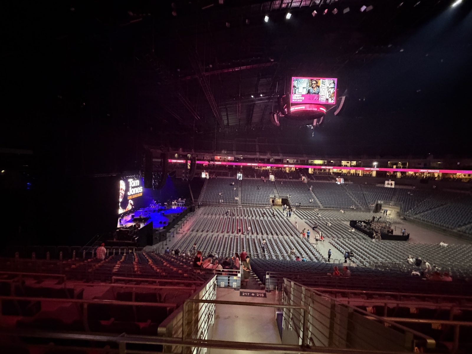 Auch wenn es ein Last Minute Ticket war, ist die Platzauswahl beeindruckend gut