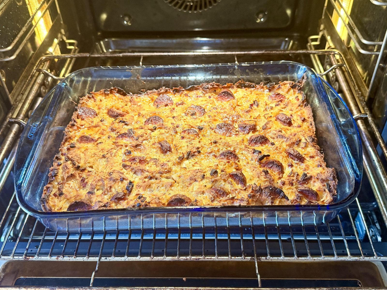 Bei 200° im Ofen backen